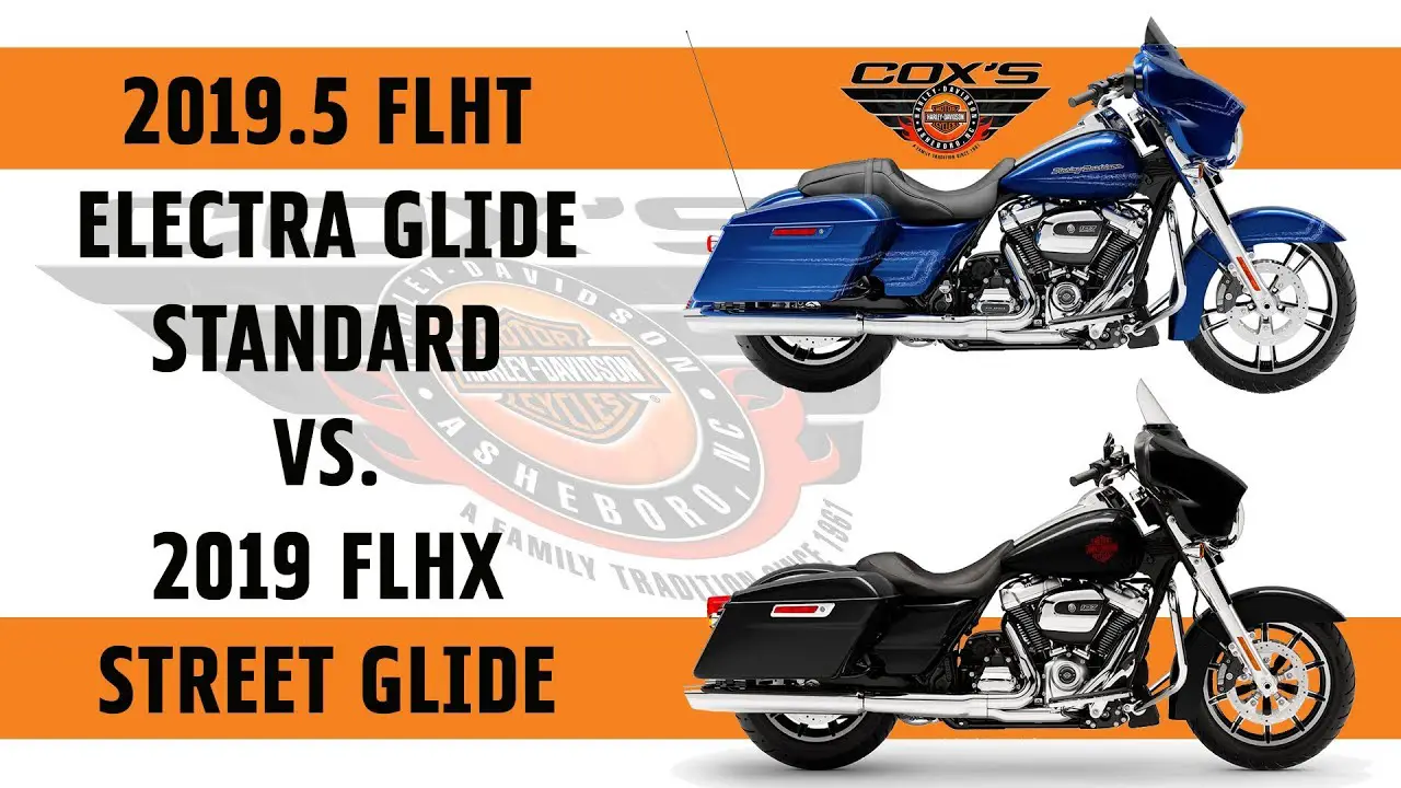 Difference between Street Glide And Electra Glide