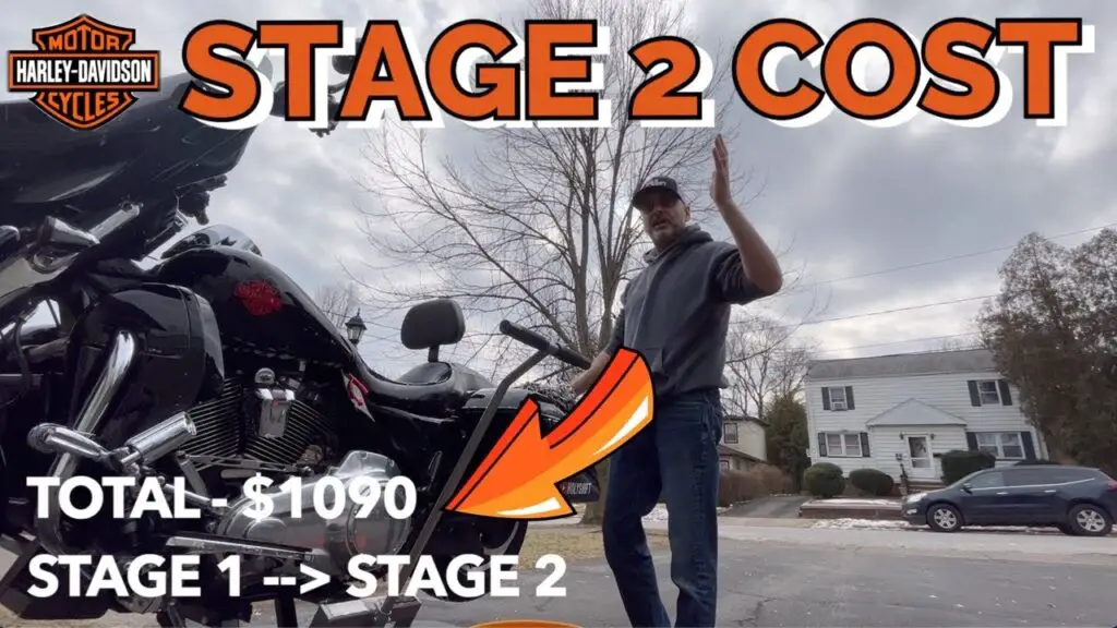 harley davidson stage 2 upgrade cost