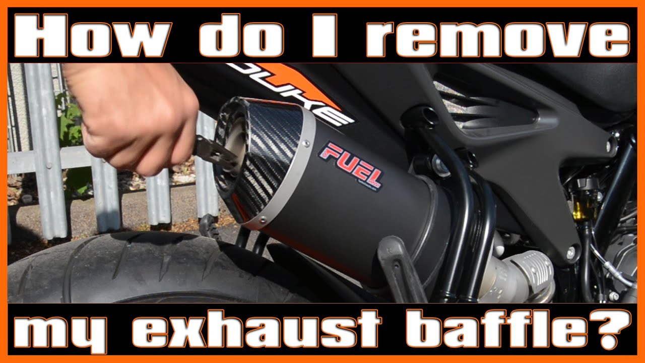 How Do You Remove Baffles from Motorcycle Exhaust
