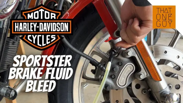 How to Bleed Front Brakes on Harley