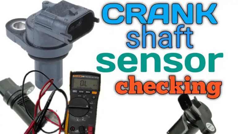 How to Check Crankshaft Sensor With Multimeter
