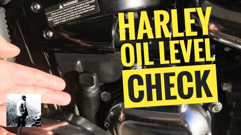 How to Check Oil Level on Harley Davidson Softail
